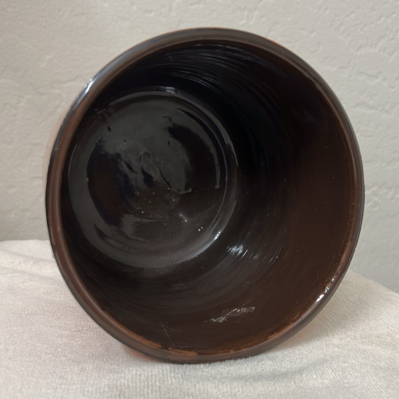 Italy, Made in. Bitossi (?) Burnt Orange with brown interior. MCM, later? - Picture 5 of 11